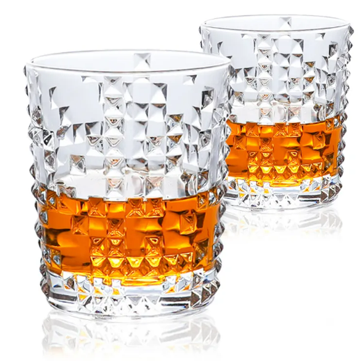 Free Sample Wholesale Modern Personalized Stemless Wine Glass Creative Clear Engraved Whiskey Glass Drinking Cup For Home