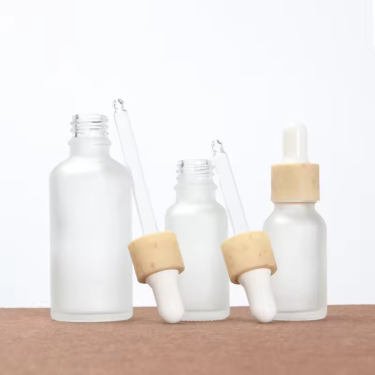 Manufacturers spot 5ml10ml30ml50ml100ml Frosted Clear Amber Empty Cosmetic Essential Oil Glass Dropper Bottle
