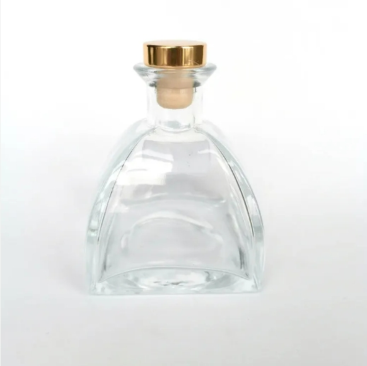 Empty 50ML 100ML 150ML 200ML Aroma Reed Diffuser Glass Bottle With Cap