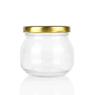 caviar birds nest glass jars