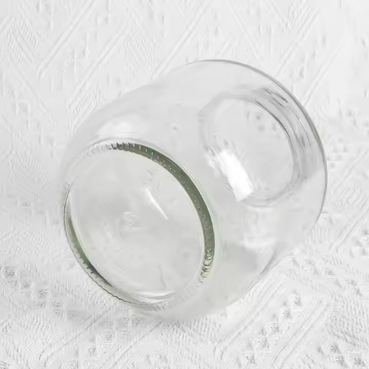 Bulk Wholesale High Quality Glass Container 1500ml glass jar with lug lid pickles honey grain