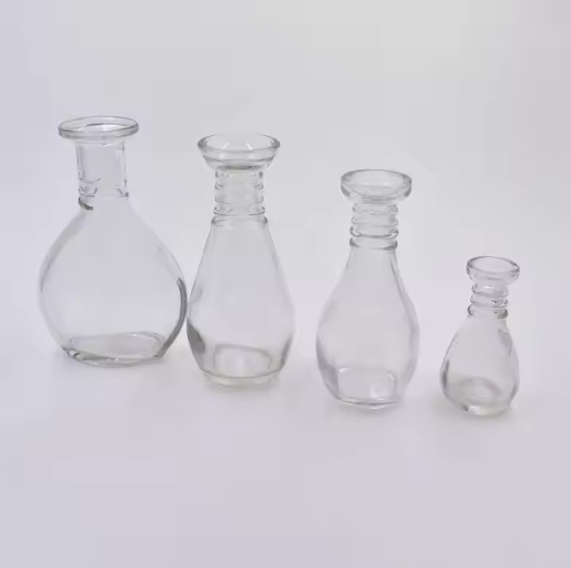 50ml 100ml 150ml 180ml Sand Painting Art Clear empty Glass Bottles for sand art Decoration gift Nature Theme wishing bottle