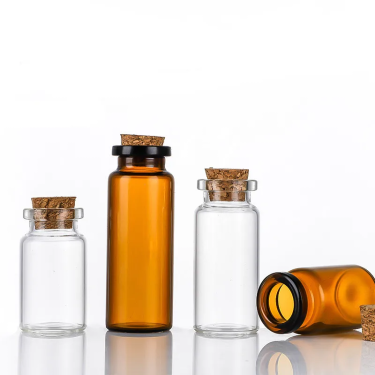 Eco - friendly Amber and Clear Glass Vials: Versatile Containers for Multiple Applications