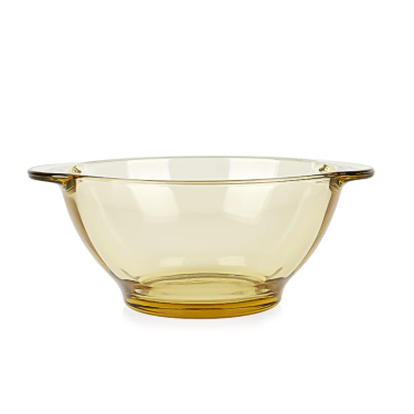 Amber Glass Salad Bowl Microwave Oven Specially Used for Household Family Tableware