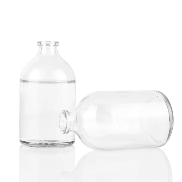 100ml clear moulded glass vials injection pharmaceutical glass bottle suppliers