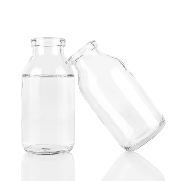 100ml clear moulded glass vials wide mouth injection pharmaceutical glass bottle suppliers