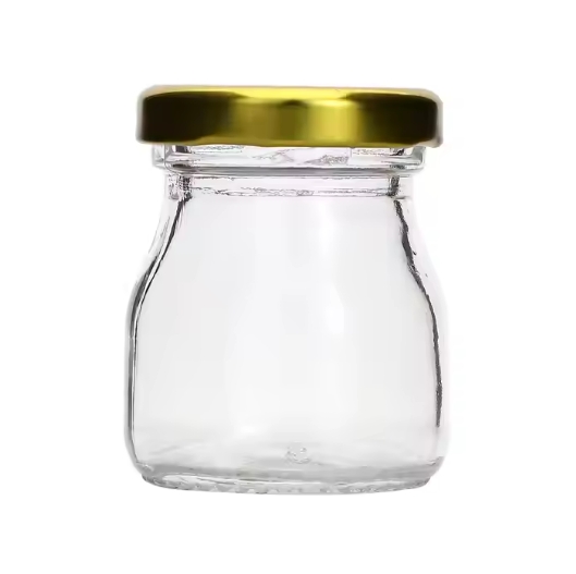 Wholesale Empty Wide Mouth 450ml Round Glass Jar for Coconut Oil Honey Peanut Butter wiht metal lids