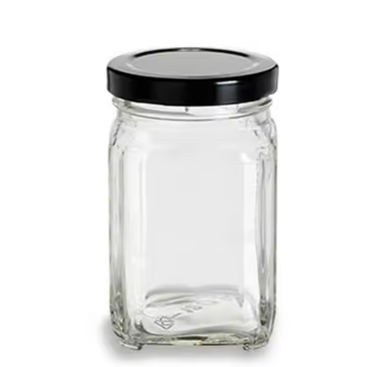 Exquisite Victorian style glass jar: a versatile choice of quality