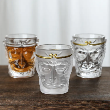 New Creative Black Myth The Monkey King Transparent Frosted Glass Cups