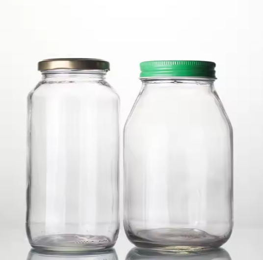 730ml 650ml 22oz Wide Mouth Glass Pickle Mason Jars With 70mm Canning Lid