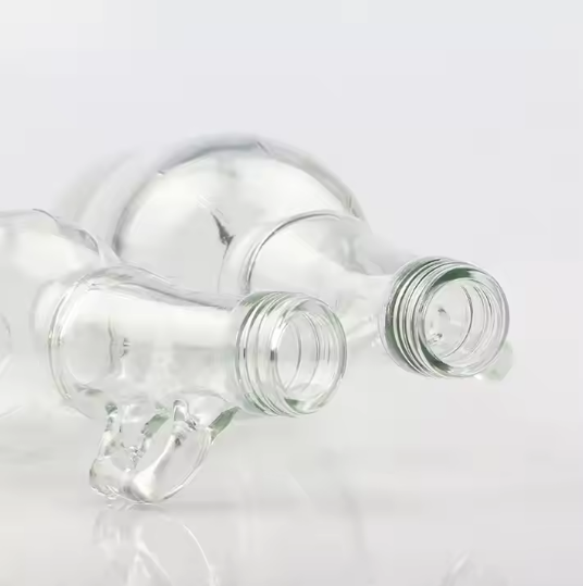 High quality 250ml 500ml glass bottle for olive oil with aluminum cap