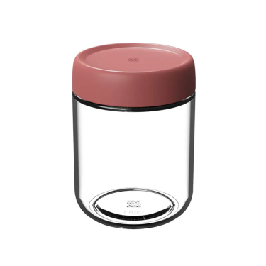 Wholesale Clear Glass Kitchen Canister Container Food Storage Jar With Plastic Lid