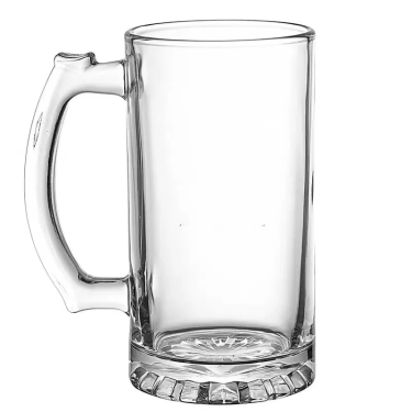 High Quality 16oz 480ml 700ml Custom Delicate Bottom Glass Beer Mug