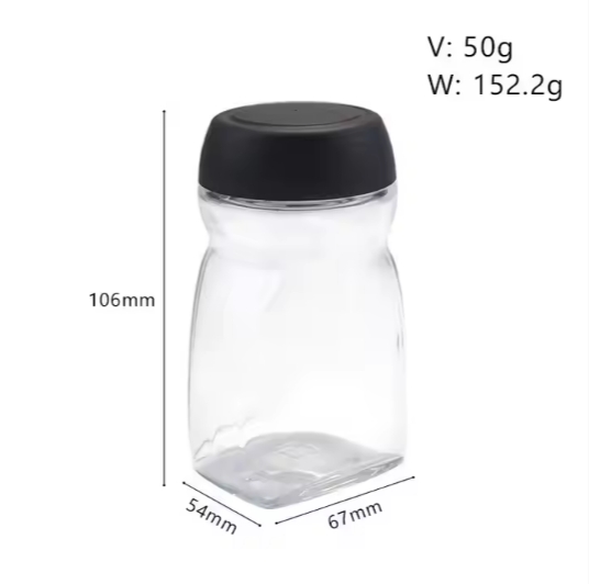 Wholesale 200ml 400ml 800ml 900ml Instant Coffee Glass Bottle Food Storage Glass Jar with Screw Cap